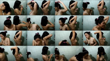 Scanda mahasiswi binal mandi bareng dengerin pake headset 1 bokep indo terbaru